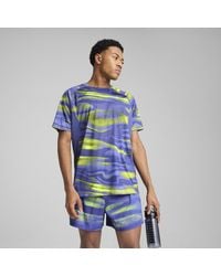 PUMA - VELOCITY Lauf-T-Shirt mit Allover-Print - Lyst