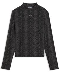 PUMA - Snake Pack Printed Mesh T-Shirt - Lyst