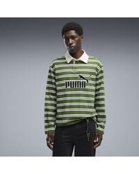 PUMA - Elevated Essentials Relaxed Rugby Polo Shirt - Lyst