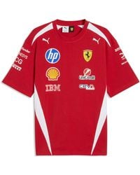 PUMA - Scuderia Ferrari Hp Replica Drivers T-Shirt - Lyst