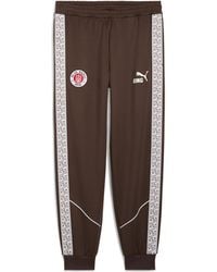 PUMA - Fc St. Pauli King Anthem Broek Voor Wit/Bruin, Maat - Lyst