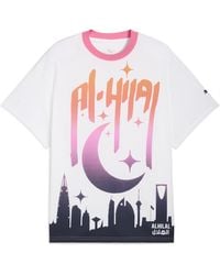 PUMA - Hoops X Al Hilal Sfc Basketbal-T-Shirt Voor Maat - Lyst