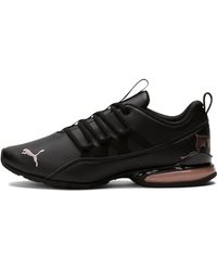 women's puma riaze prowl black rose gold