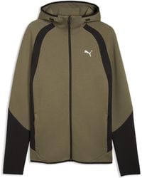 PUMA - Evostripe Zip-Up Hoodie - Lyst