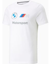 PUMA - Bmw M Motorsport Ess T-shirt Met Logo - Lyst