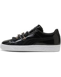 PUMA - Suede Bloom Patent Sneakers Damen, Schuhe - Lyst