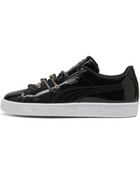 PUMA - Suede Bloom Patent Sneakers - Lyst