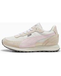 PUMA - Road Rider Suede Sneakers - Lyst