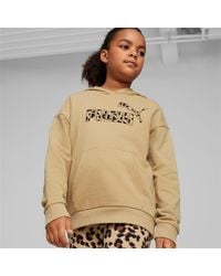 PUMA - Ess+ Animal Youth Hoodie - Lyst