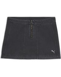PUMA - Future..Archive Washed Twill Skirt - Lyst