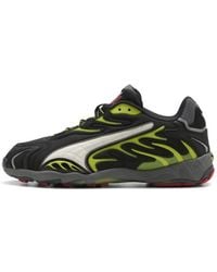 PUMA - A$Ap Rocky X Inhale Mesh Sneakers, /Warm/Lime Pow - Lyst