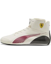 PUMA - Stivaletti Da Motorsport Scuderia Ferrari Speedcat Pro Charles Leclerc Da Uomo, Scarpe, Bianco - Lyst