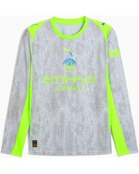 PUMA - Manchester City 25/26 Long Sleeve Third Jersey Cool Weather/Pro - Lyst