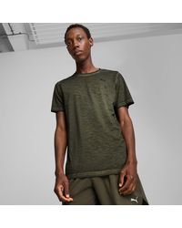 PUMA - Studio Foundation Wash Trainings-t-shirt Voor - Lyst