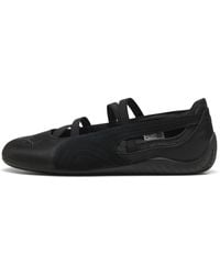 PUMA - Speedcat Satin Ballet Sneakers Scarpe, Nero/Cool Dark Grigio - Lyst