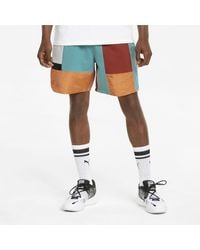PUMA Signature Basketball-Shorts - Blau