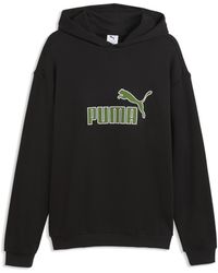 PUMA - Essentials Elevated No. 1 Relaxed Hoodie - Lyst