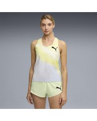 PUMA - Lightspeed Ultraweave Graphic Running Singlet - Lyst