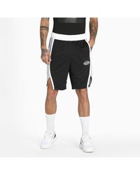 PUMA Synthetic " Fs Basketball 9" Knit Shorts - " in Black for Men - Lyst