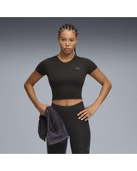 PUMA - Cloudspun Twist T-Shirt Met Korte Mouwen Voor Maat - Lyst