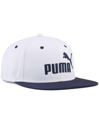 PUMA - Essentials No. 1 Logo Pet Met Platte Rand - Lyst