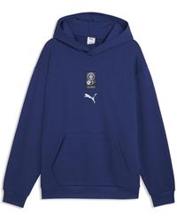 PUMA - Manchester City Ftblculture Relaxed Hoodie - Lyst