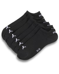 PUMA - Uniseks Sneakersokken (Set Van 6) Maat - Lyst