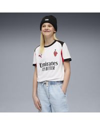 PUMA - Ac Milan 25/26 Auswärtstrikot Teenager, Kleidung, /Rot - Lyst