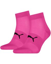 PUMA - Quarter Socks (2 Pack) - Lyst