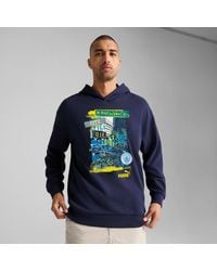 PUMA - Manchester City Ftblnrgy+ Hoodie - Lyst
