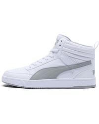 PUMA - Dribble Mid Top Sneakers - Lyst
