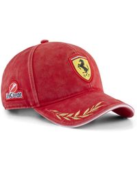 PUMA - Scuderia Ferrari Replica Monza Lewis Hamilton Baseball Cap - Lyst