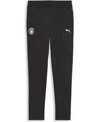 PUMA - Pantaloni Da Training Manchester City Da Donna, Accessori, Nero - Lyst