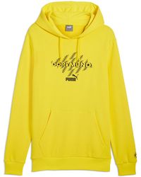 PUMA - Borussia Dortmund ftblCULTURE Hoodie - Lyst