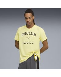 PUMA - Run Club Graphic Mesh T-Shirt Herren, Kleidung, Moon - Lyst