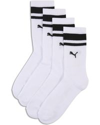 PUMA - Crew Heritage Stripe 2p Sock - Lyst