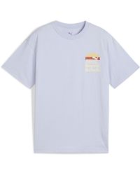 PUMA - Camiseta Estampada Mid 90S Juvenil - Lyst