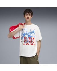 PUMA - T-Shirt The Neverworn Vi Da Uomo, Abbigliamento, Bianco - Lyst