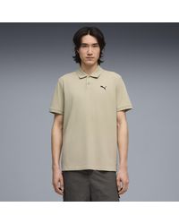 PUMA - Essentials Pique Polo Shirt - Lyst