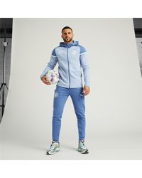 PUMA - Manchester City Football Casuals Sweatpants - Lyst