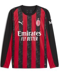 PUMA - Ac Milan 25/26 Langarm-Heimtrikot Herren - Lyst