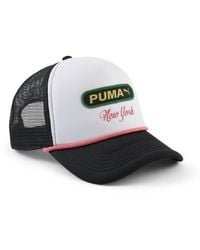 PUMA - Linden Trucker Cap - Lyst