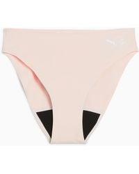 PUMA - X Modibodi Seamfree Active Bikini Brief Moderate-Heavy, Mist - Lyst