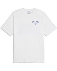 PUMA - Graphic Cafe Relaxed T-Shirt - Lyst