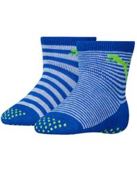 PUMA - Calcetines Classic Infantiles, Paquete De 2 Pares, Ropa, Azul - Lyst