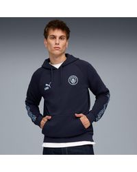 PUMA - Manchester City King Hoodie - Lyst