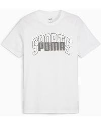 PUMA - Graphics Collegiate T-shirt - Lyst