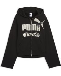 PUMA - King Zip-Up Hoodie - Lyst