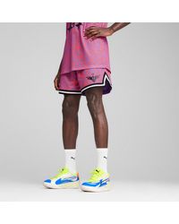 PUMA - Melo X Neymar Jr Basketball Shorts Soft/Aop - Lyst