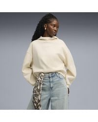 PUMA - Wardrobe Essentials Oversized Hoodie Damen, Kleidung - Lyst